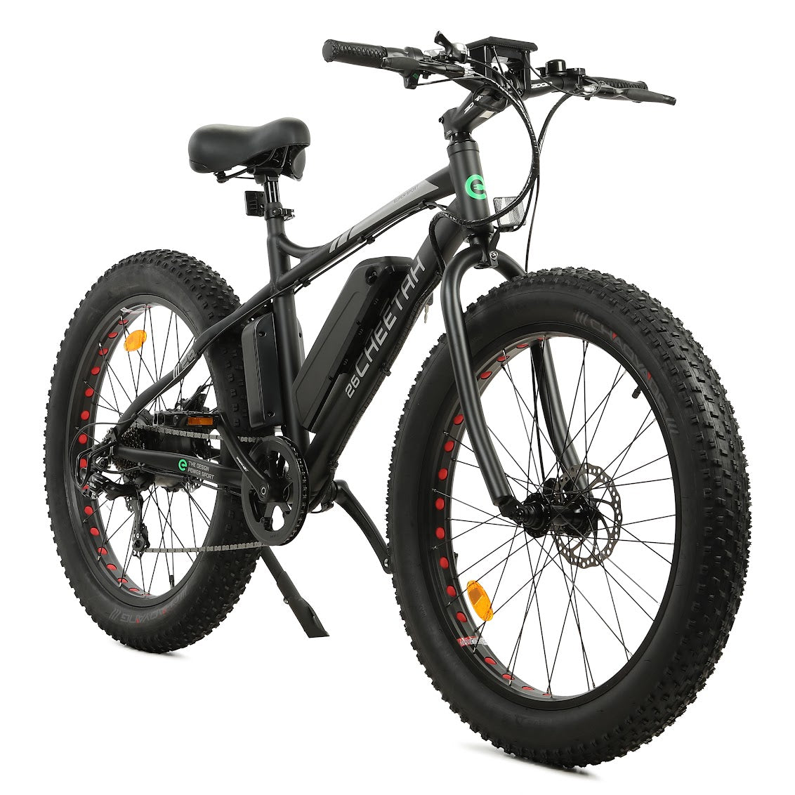Ecotric Fat Tire Beach Snow Electric e-Bike - Blue
