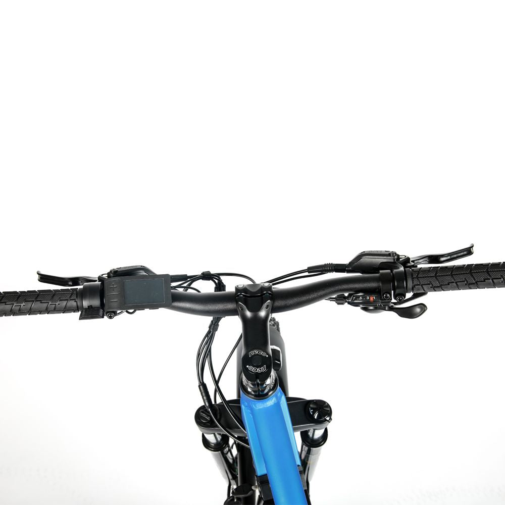 EUNORAU 26" Fat Tire Model FAT-HD 1000W E-Bike(BLUE)