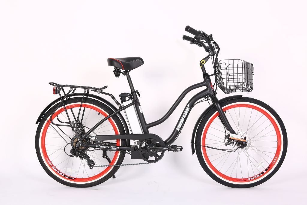 X-Treme Malibu Beach Elite 24V E-BIKE BLACK