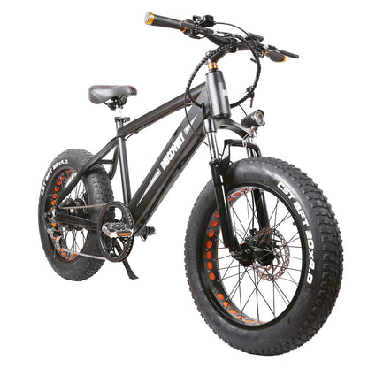 NAKTO-ELECTRIC FAT TIRE BIKE Discovery- BLACK