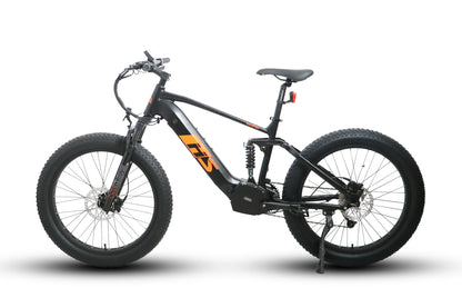 EUNORAU FAT-HS/HUNTER X8-BLACK