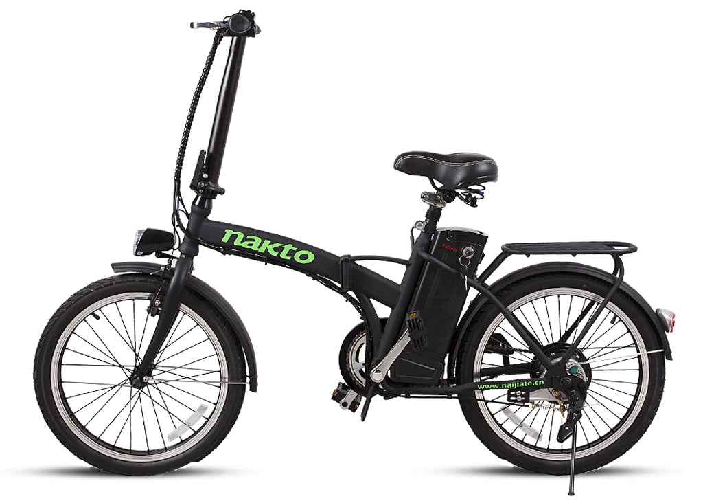 NAKTO-FASHION FOLDING BIKE-BLACK