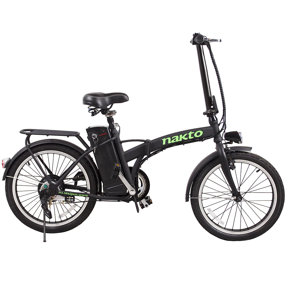 NAKTO-FASHION FOLDING BIKE-BLACK