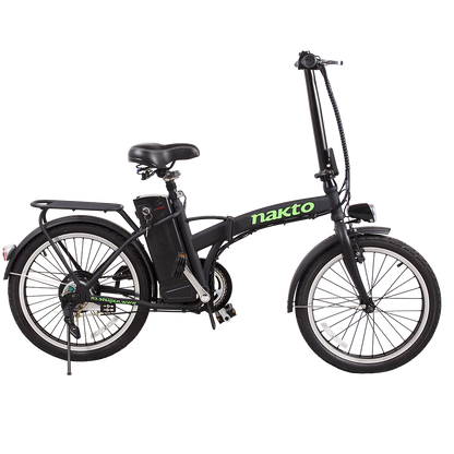 NAKTO-FASHION FOLDING BIKE-BLACK