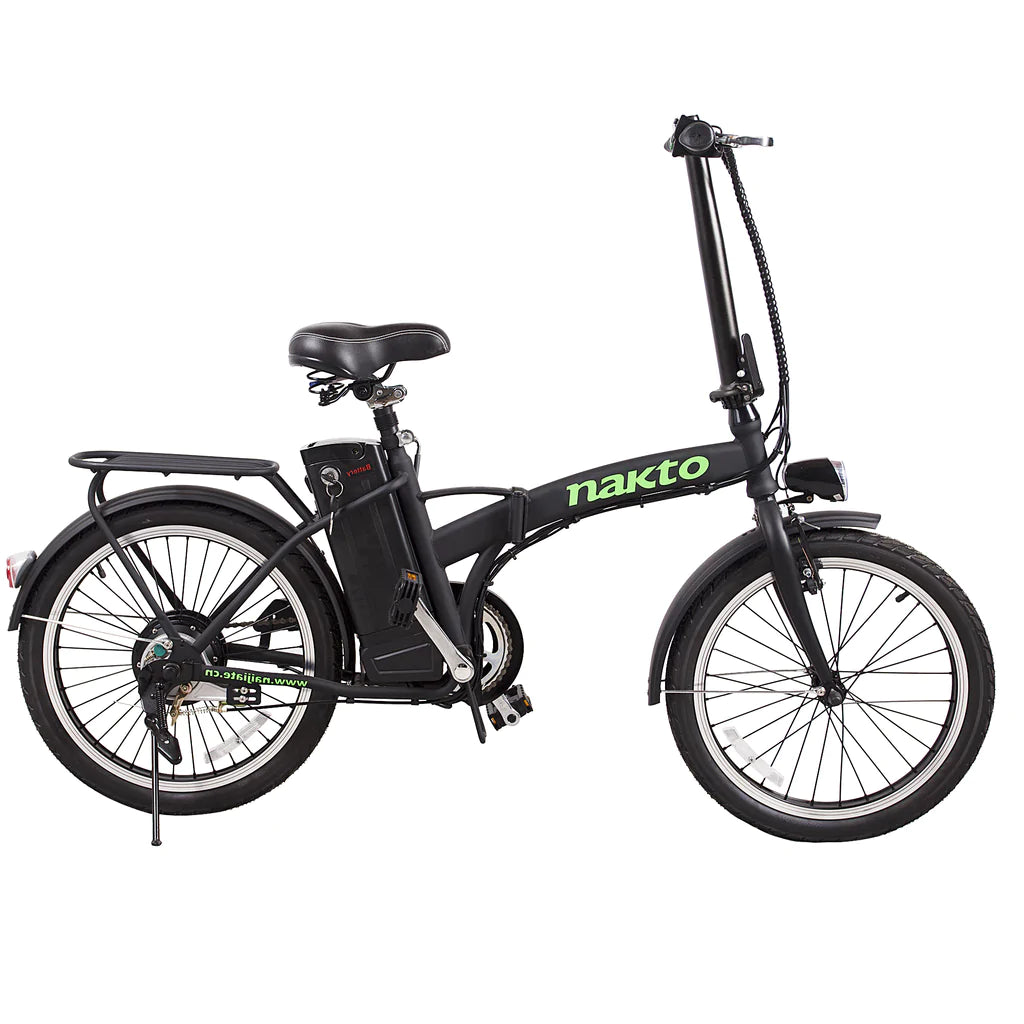 NAKTO-FASHION FOLDING BIKE-BLACK