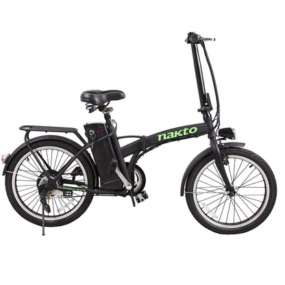 NAKTO-FASHION FOLDING BIKE-BLACK