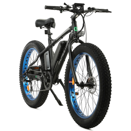 Ecotric Fat Tire Beach Snow Electric e-Bike - Blue