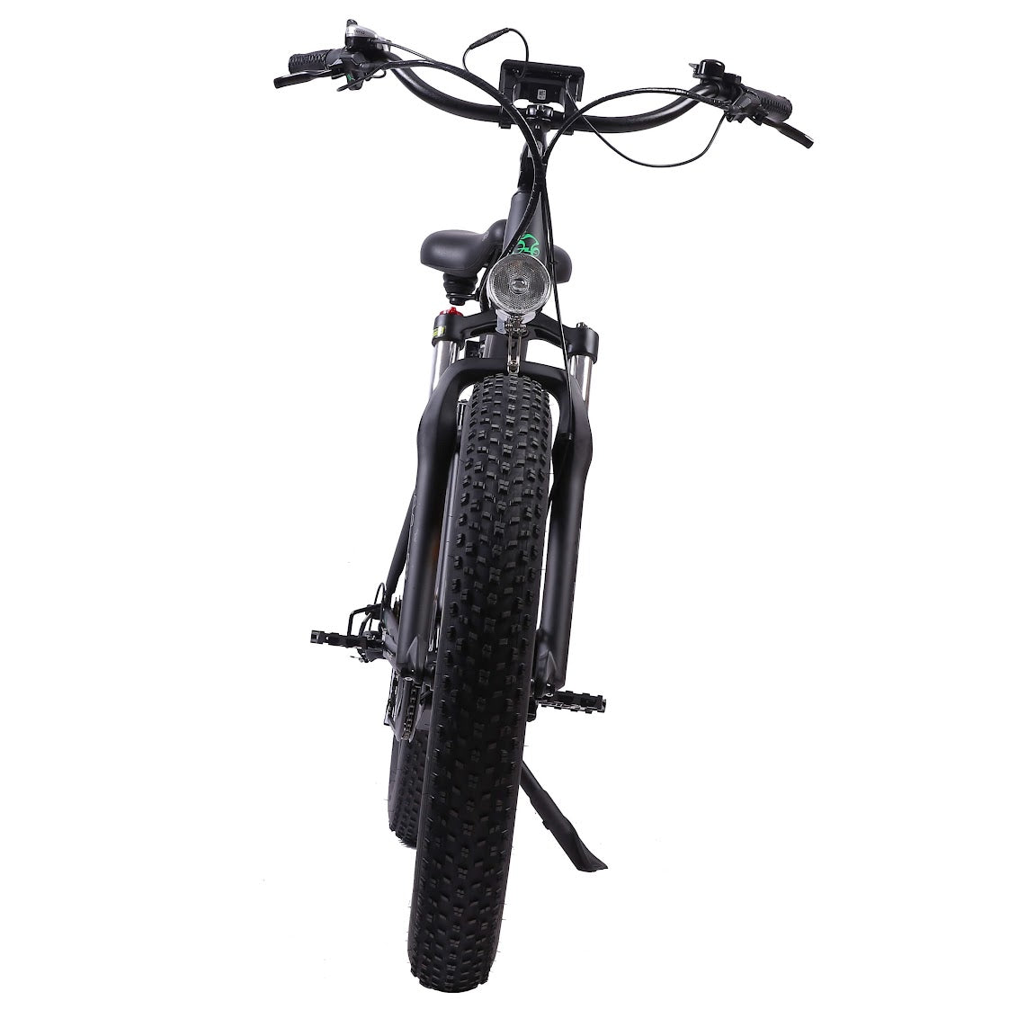 UL Certified-Ecotric Hammer Electric Fat Tire Beach Snow Bike-Matt Black