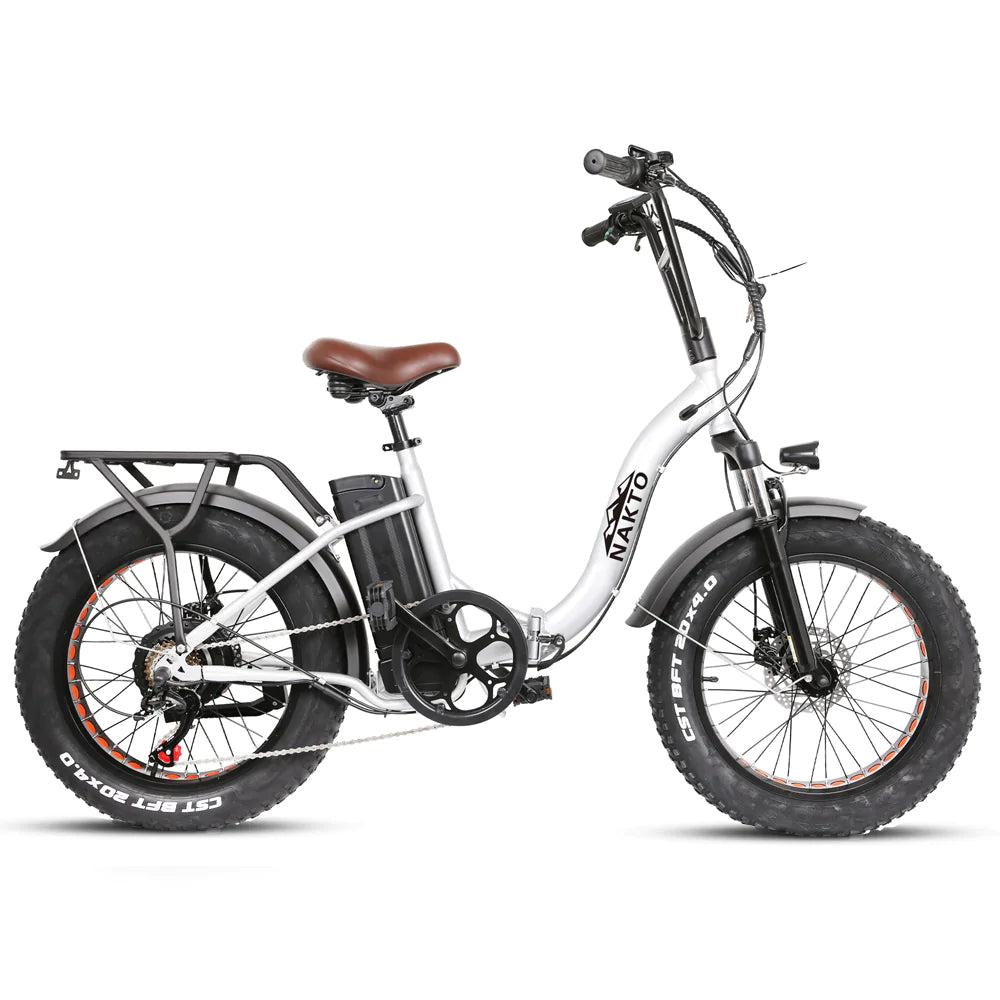 NAKTO-ELECTRIC FAT TIRE BIKE FOLDING OX