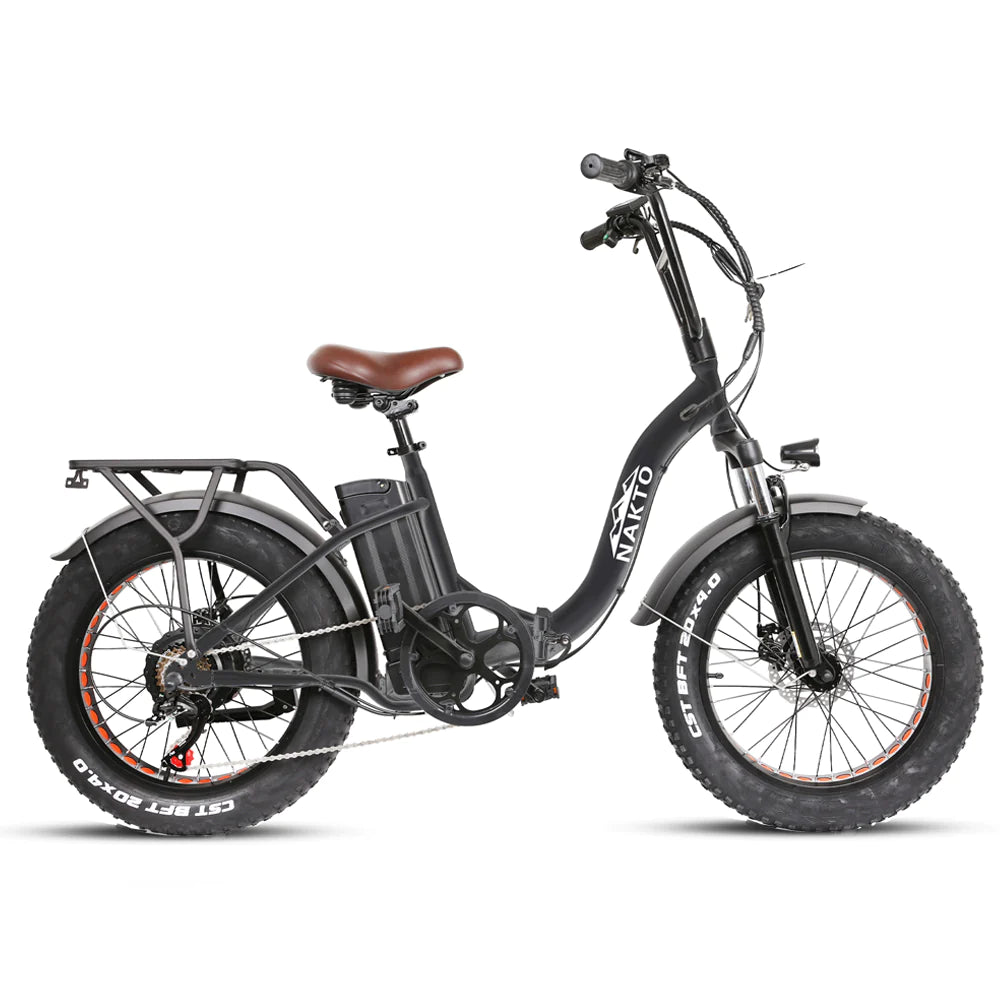 NAKTO-ELECTRIC FAT TIRE BIKE FOLDING OX