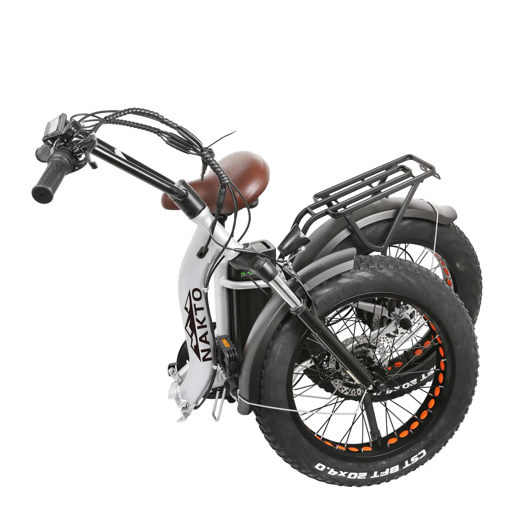 NAKTO-ELECTRIC FAT TIRE BIKE FOLDING OX