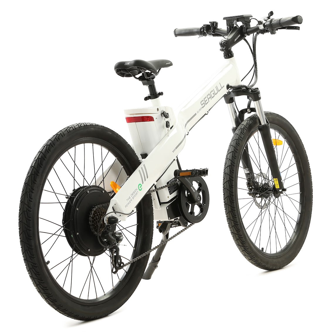 Ecotric Seagull Electric Mountain Bicycle - White