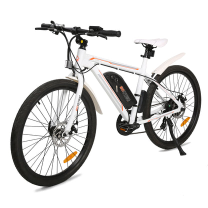 Ecotric Vortex Electric City Bike - White