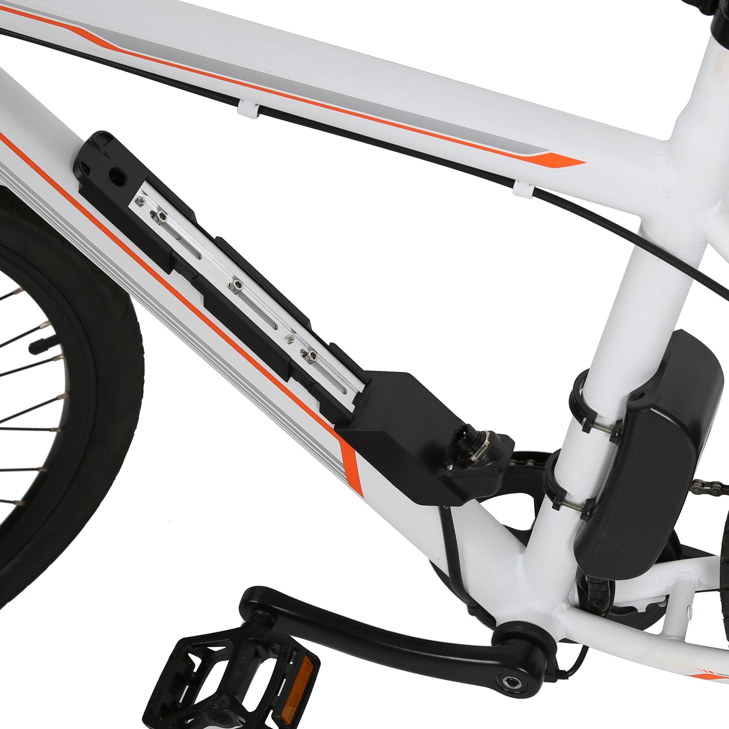 Ecotric Vortex Electric City Bike - White