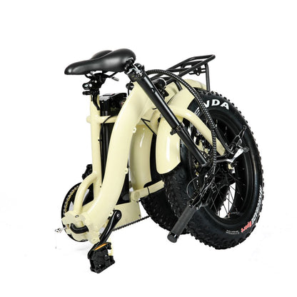 EUNORAU 20" Fat Tire Model E-FAT-STEP E-Bike(CREAM)