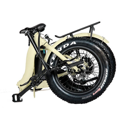 EUNORAU 20" Fat Tire Model E-FAT-STEP E-Bike(CREAM)