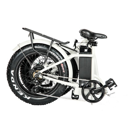 EUNORAU 20" Fat Tire Model E-FAT-STEP E-Bike(WHITE)