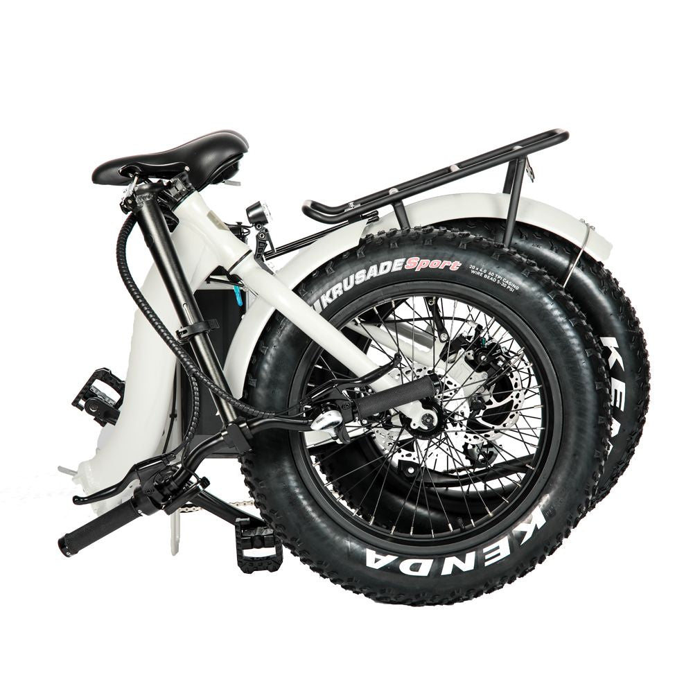 Eunorau 20 Fat Tire Model E Fat Step E Bikewhite 0903