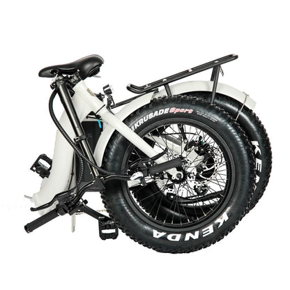 EUNORAU 20" Fat Tire Model E-FAT-STEP E-Bike(WHITE)