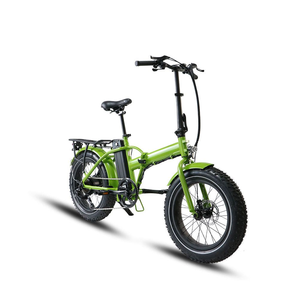 EUNORAU 20" Fat Tire Model E-FAT-MAN E-Bike(GREEN)