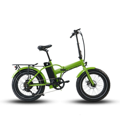 EUNORAU 20" Fat Tire Model E-FAT-MAN E-Bike(GREEN)