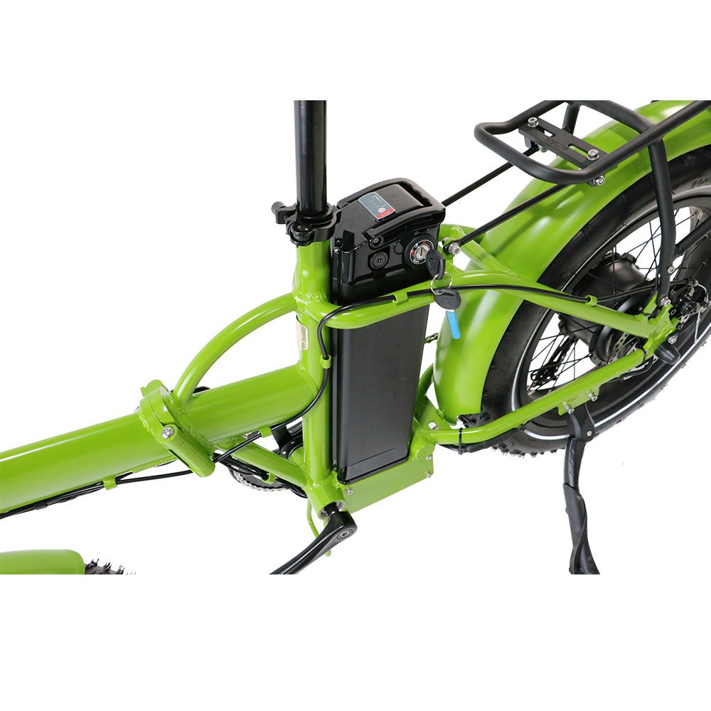 EUNORAU 20" Fat Tire Model E-FAT-MAN E-Bike(GREEN)