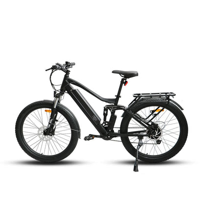 EUNORAU 27.5" Fat Tire Model UHVO E-Bike (BLACK)