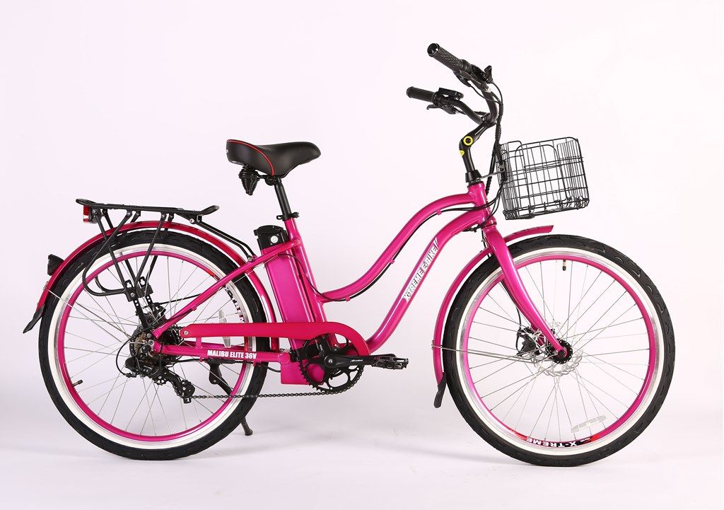 X-Treme Malibu Elite Max 36V Beach Cruiser E-Bike