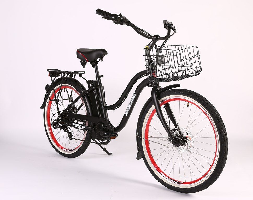 X-Treme Malibu Elite Max 36V Beach Cruiser E-Bike