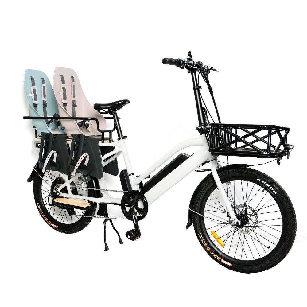 EUNORAU 24"City Tire Model MAX-CARGO E-Bike（regenerative braking)