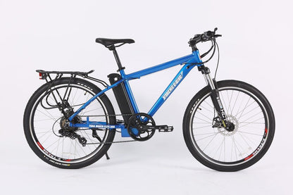 X-Treme Trail Maker Elite Max 36V Mountain  E-Bike Metallic Blue