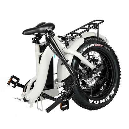 EUNORAU 20" Fat Tire Model E-FAT-STEP E-Bike(WHITE)