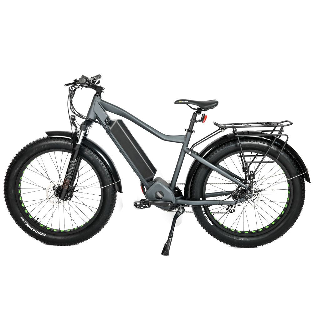 EUNORAU 26" Fat Tire Model FAT-HD 1000W E-Bike(GREY)