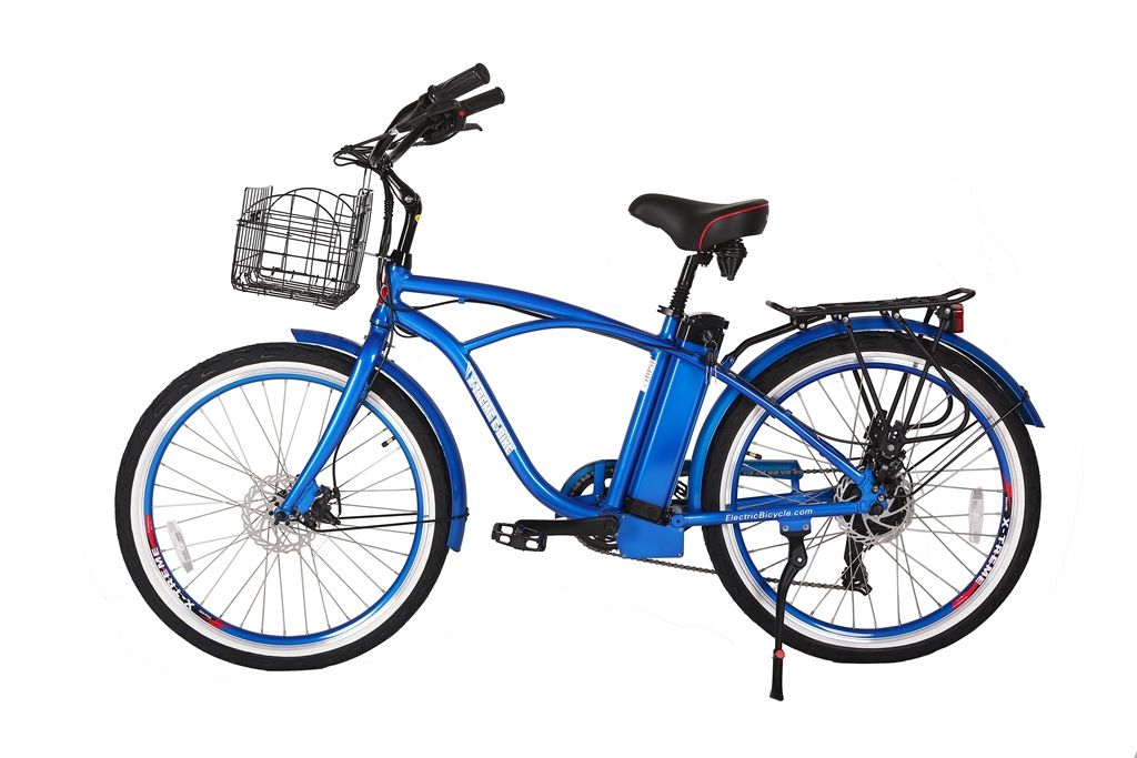 X-Treme Newport  Beach Elite  24V  E-BIKE METALLIC BLUE