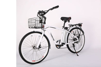 X-Treme Newport Beach Elite 24V  E-BIKE  Metallic White