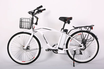 X-Treme Newport Beach Elite 24V  E-BIKE  Metallic White