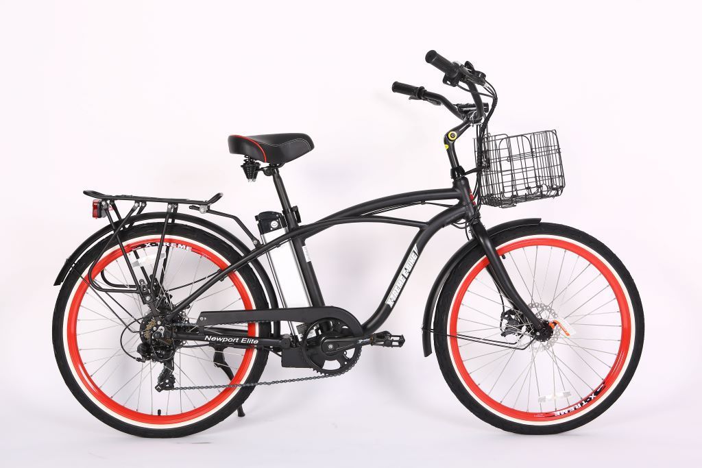 X-Treme Newport Beach  Elite  24V E-BIKE  Black