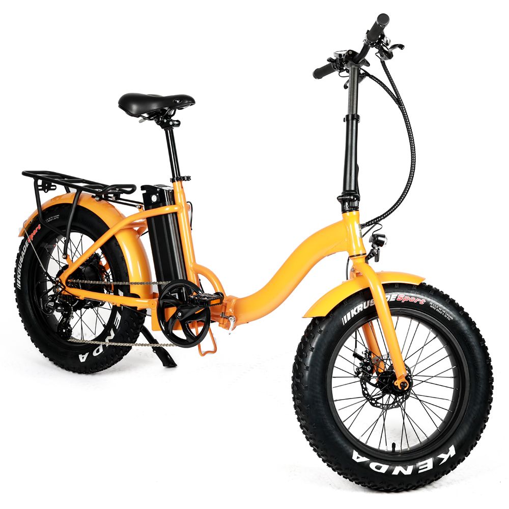 EUNORAU 20" Fat Tire Model E-FAT-STEP E-Bike(ORANGE)