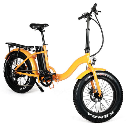 EUNORAU 20" Fat Tire Model E-FAT-STEP E-Bike(ORANGE)