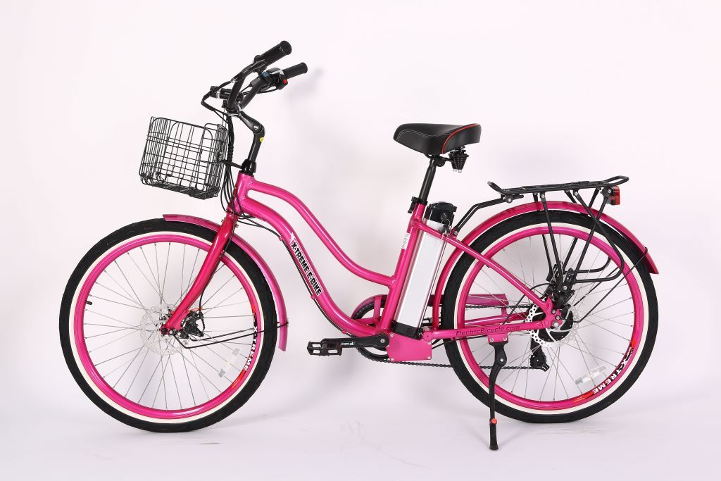 X-Treme Malibu  Beach Elite 24V  E-BIKE Pink