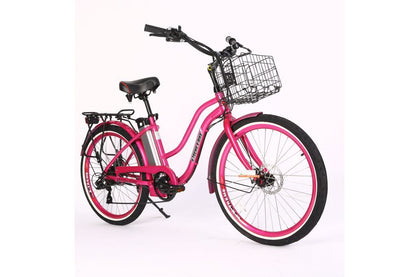 X-Treme Malibu  Beach Elite 24V  E-BIKE Pink