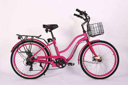 X-Treme Malibu  Beach Elite 24V  E-BIKE Pink