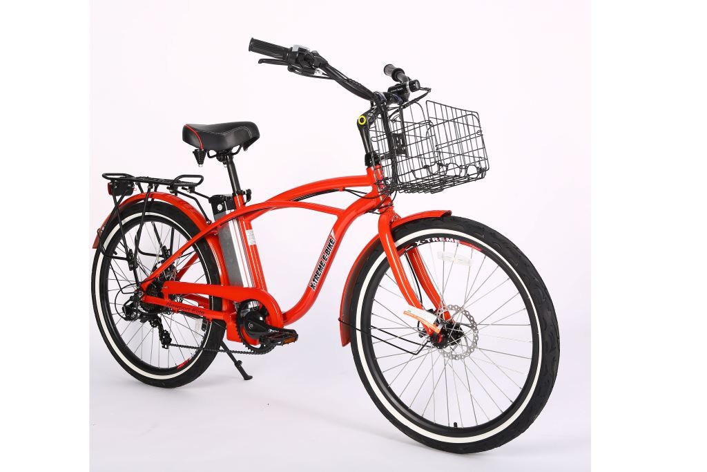 X-Treme Newport Beach Elite 24V  E-BIKE RED