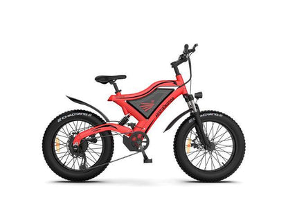 AOSTIRMOTOR Mini Electric Bicycle S18-MINI-Red