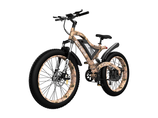 Aostirmotor Snakeskin Grain Powerful Electric Bike S18-1500W