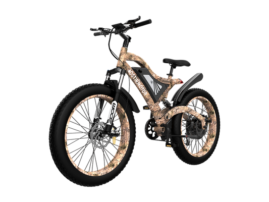 Aostirmotor Snakeskin Grain Powerful Electric Bike S18-1500W