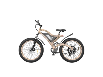 Aostirmotor Snakeskin Grain Powerful Electric Bike S18-1500W