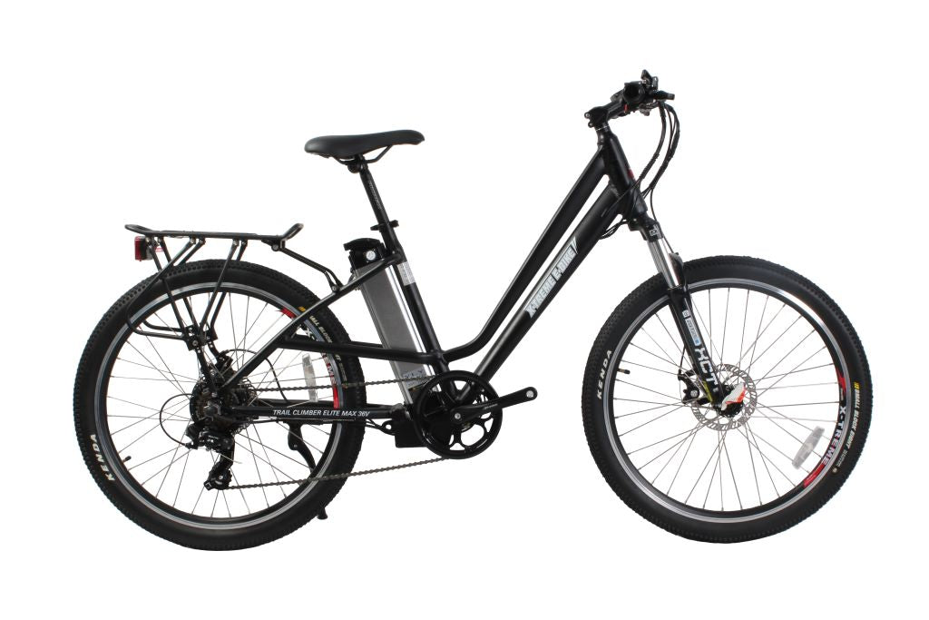 X-Treme Trail Climber Elite Max 36 Volt Electric Step-Through Mountain Bike