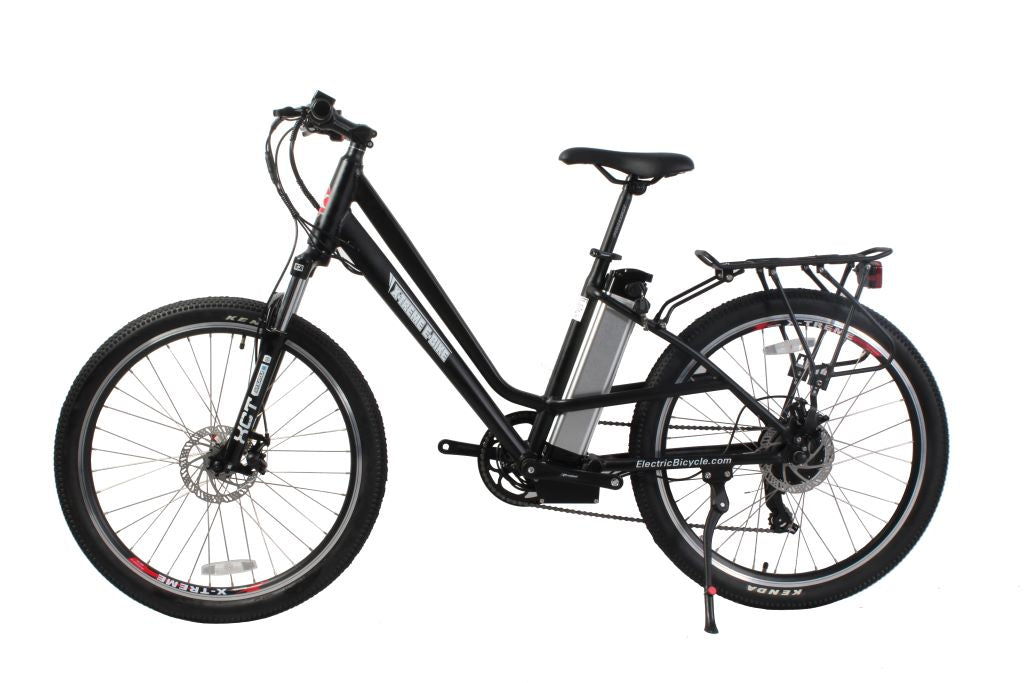 X-Treme Trail Climber Elite Max 36 Volt Electric Step-Through Mountain Bike