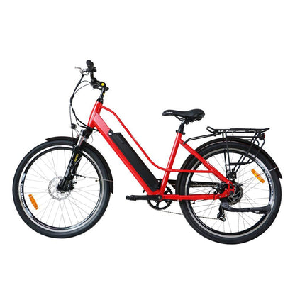 EUNORAU 26"City Model E-TORQUE  E-Bike(RED)